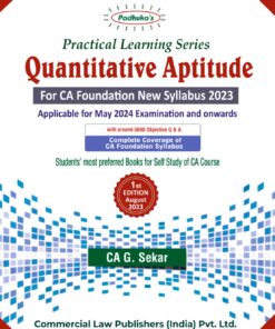 Commercial's Practical Learning Series - Quantitative Aptitude by G. Sekar for May 2024