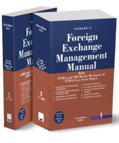 Taxmann's Foreign Exchange Management Manual - 43rd Edition February 2024