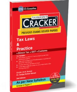 Taxmann's Cracker - Tax Laws & Practice (Tax) by N.S Zad for June 2024