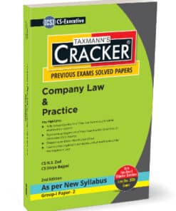 Taxmann's Cracker - Company Law & Practice by N S Zad for June 2024 Exams