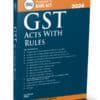 Taxmann's GST Acts with Rules (Bare Act) - 2nd Edition March 2024