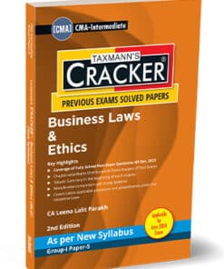 Taxmann's Cracker - Business Laws & Ethics (Law/BLE) by Leena Lalit Parakh for June 2024