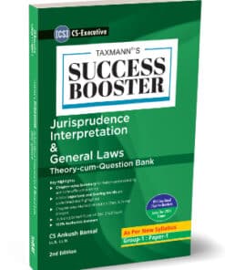 Taxmann's SUCCESS BOOSTER - Jurisprudence Interpretation & General Laws (JIGL) by Ankush Bansal for June 2024