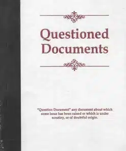 KP's Questioned Documents by Ramachandran - Edition 2024