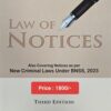 Vinod Publication's Law of Notices under New Criminal Laws by Kush Kalra