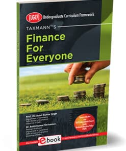 Taxmann's Finance For Everyone | UGCF by Amit Kumar Singh - 1st Edition September 2023