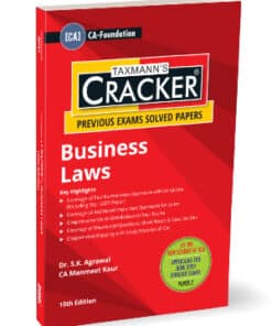 Taxmann's Cracker - Business Laws by Manmeet Kaur for June 2024