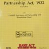 Lexis Nexis’s The Indian Partnership Act, 1932 (Bare Act) - 2024 Edition