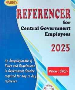 Nabhi’s Referencer for Central Government Employees 2025 by Ajay Kumar Garg