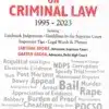 Whitesmann’s Digest of Supreme Court on Criminal Law 1995-2023 by Sarthak Arora - 1st Edition 2023