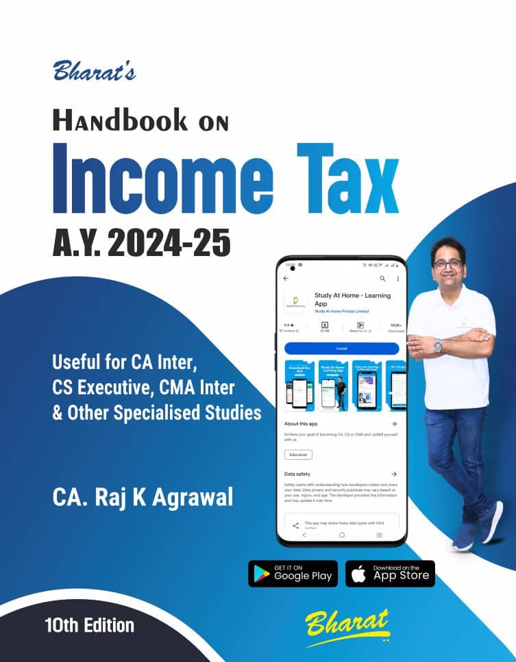 Handbook On Income Tax (A.Y. 2024-2025) By Raj K Agrawal