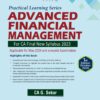 Commercial's Practical Learning Series - Advanced Financial Management by G. Sekar for May 2024