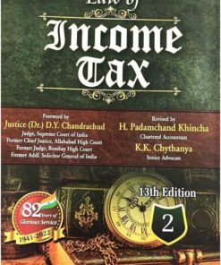 Bharat's Law of Income Tax (Volume 2) By Sampath Iyengar - 13th Edition 2024