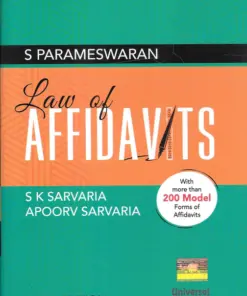 Lexis Nexis's Law of Affidavits by S Parameswaram - 6th Edition 2023