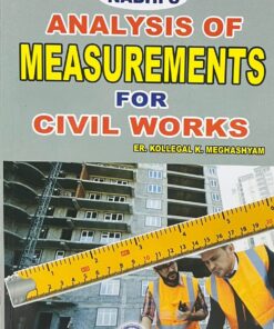 Nabhi's Analysis of Measurements for Civil Works by Kollegal K Meghashyam - 1st Edition 2024