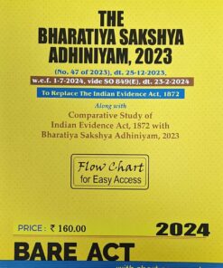 Commercial's Bharatiya Sakshya Adhiniyam, 2023 (Bare Act) - Edition 2024