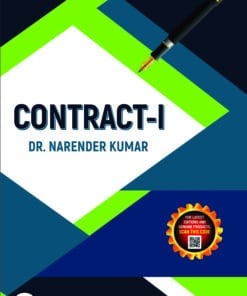 ALA's Contract-I by Dr. Narender Kumar - 1st Edition 2023