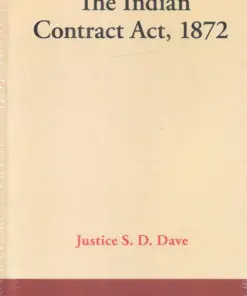 Thomson's The India Contract Act, 1872 by Justice S.D. Dave