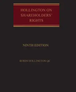 Robin Hollington on Shareholders' Rights - 9th South Asian Edition 2023