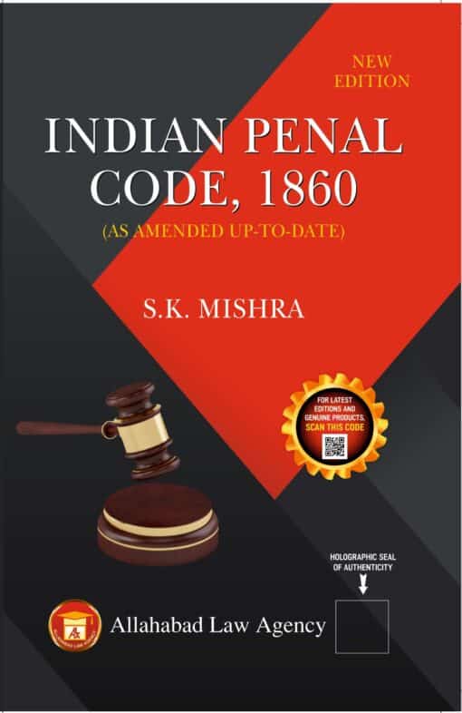 ALA's Indian Penal Code,1860 by S.K. Mishra - 5th Edition 2023