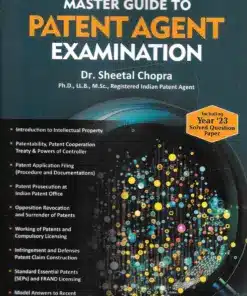 Whitesmann's Master Guide to Patent Agent Examination by Dr. Sheetal Chopra - 1st Edition 2023