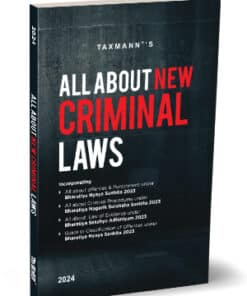 Taxmann's All About New Criminal Laws - 1st Edition January 2024