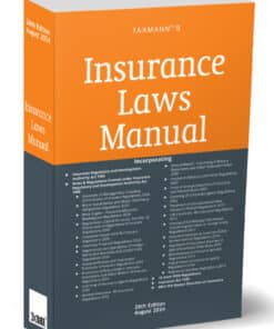 Taxmann's Insurance Laws Manual - 26th Edition August 2024