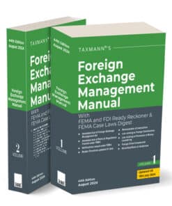 Taxmann's Foreign Exchange Management Manual - 44th Edition August 2024