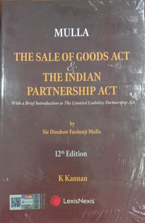 Lexis Nexis's The Sale of Goods Act and The Indian Partnership Act by Mulla