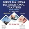 Bharat's Direct Tax Laws & International Taxation (Paper 1 Group 2) by CA. Arvind Tuli for May 2024