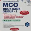 Commercial's MCQ Book Bank for CA Final - Group I by G Sekar for May 2024 Exam