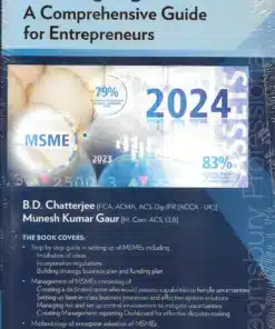 Bloomsbury’s Managing MSMEs – A Comprehensive Guide for Entrepreneurs by B.D. Chatterjee