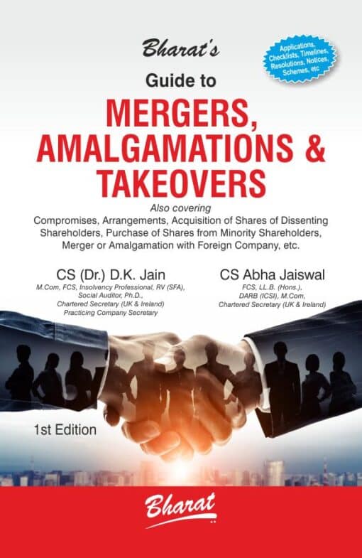 Bharat's Guide to Mergers, Amalgamations & Takeovers by Dr. D.K. Jain