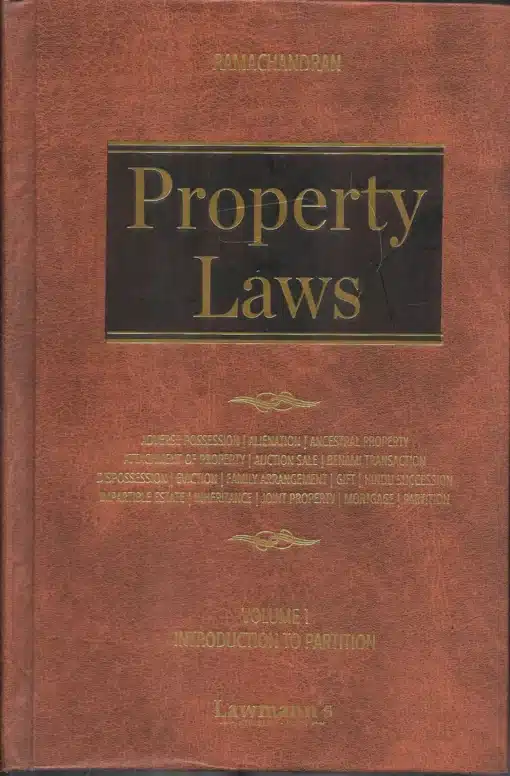 KP's Property Laws (2 Volumes) by Ramchandran - 1st Edition 2025