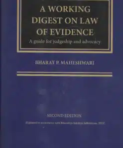 Thomson's A Working Digest on Law of Evidence by Bharat P Maheshwari